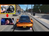If Han from Tokyo Drift played Forza Horizon 4! (Steering Wheel + Pro Pedals Gameplay)