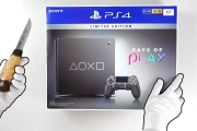 PS4 “DAYS OF PLAY” Console Unboxing (2019) Playstation 4 Limited Edition Steel Black