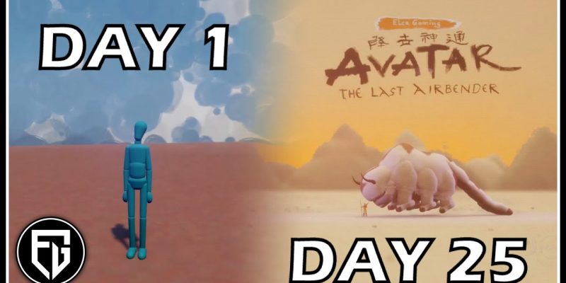 Creating an AVATAR Game! | 80 Hrs of Development in 4 Mins! | Dreams PS4