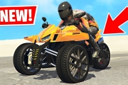 New 3 WHEEL BIKE in GTA 5! (NEW DLC)