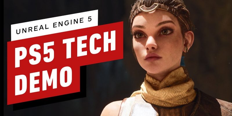 PS5 Unreal Engine 5 Tech Demo