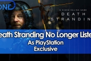 Death Stranding No Longer Listed As PlayStation Exclusive