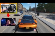 If Han from Tokyo Drift played Forza Horizon 4! (Steering Wheel + Pro Pedals Gameplay)