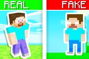 Playing FAKE Minecraft Games..