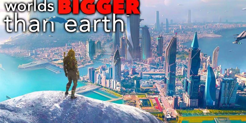 5 Game Worlds BIGGER Than Planet Earth